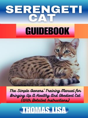 cover image of SERENGETI CAT GUIDEBOOK